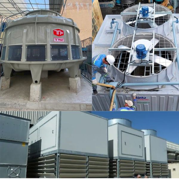 Các loại tháp giải nhiệt hiện nay